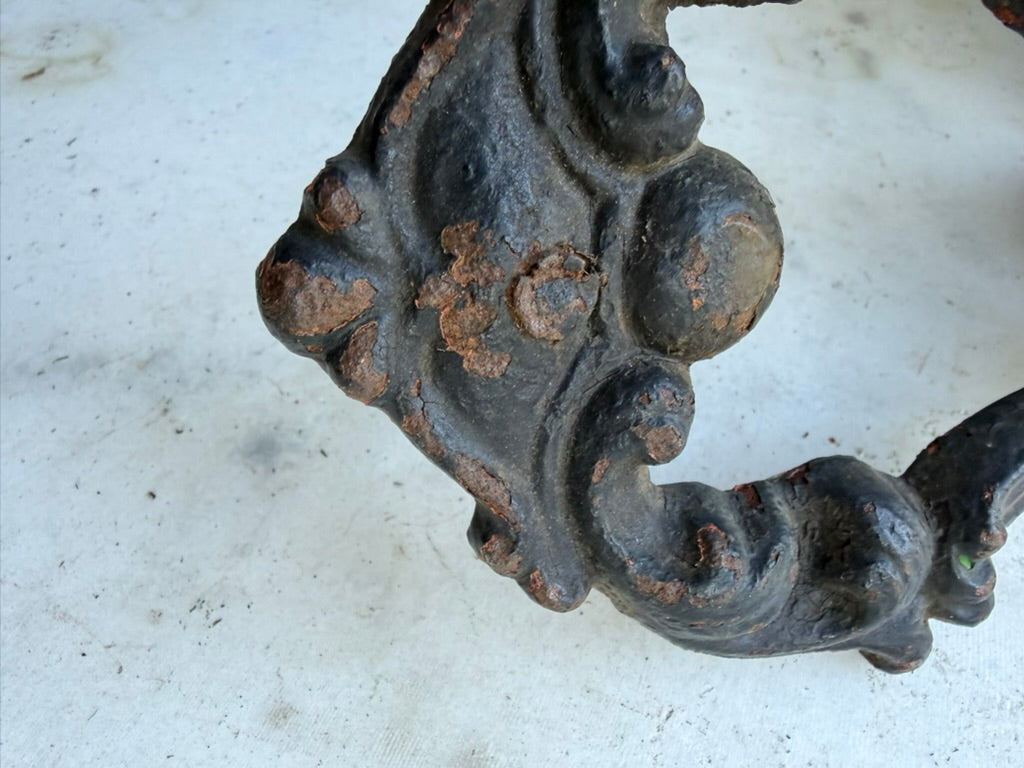 Antique English Cast Iron Door Knocker