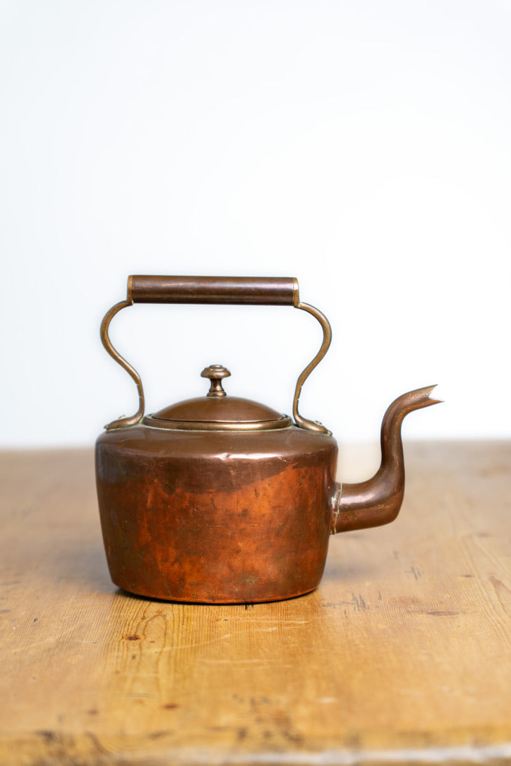 Antique English Copper Kettle