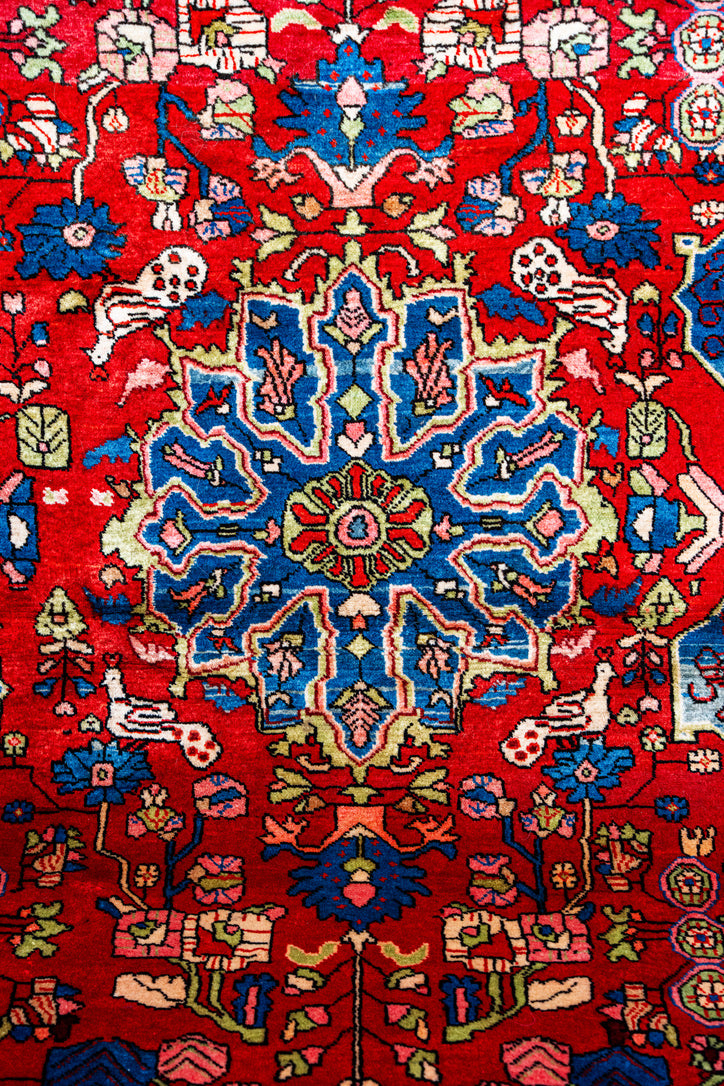Hand-Knotted Persian Rug