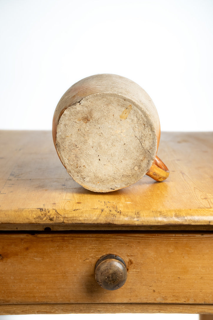 Antique French Confit Pot from the Charente Region