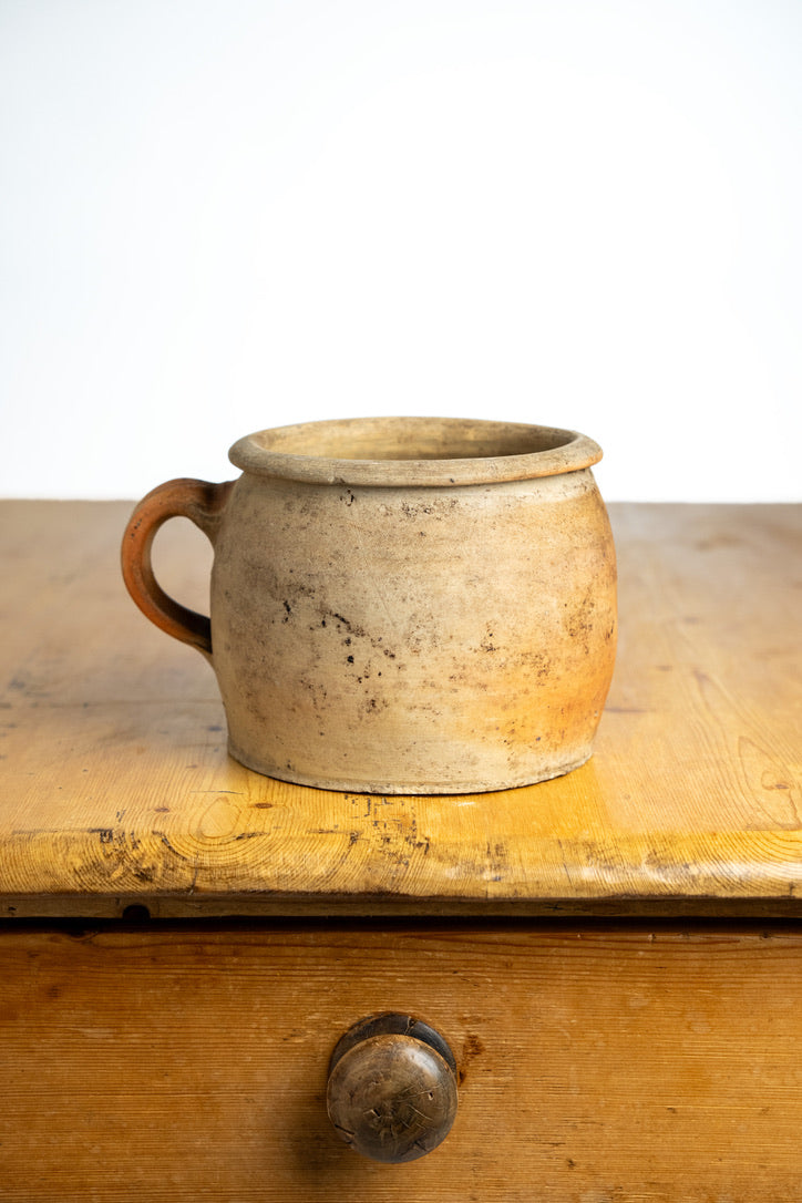 French Confit Pot Terracotta Stoneware