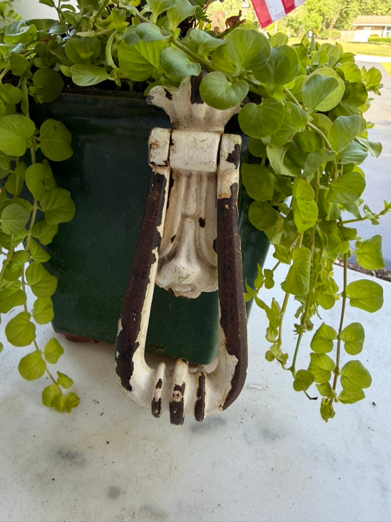 Victorian Cast Iron Door Knocker