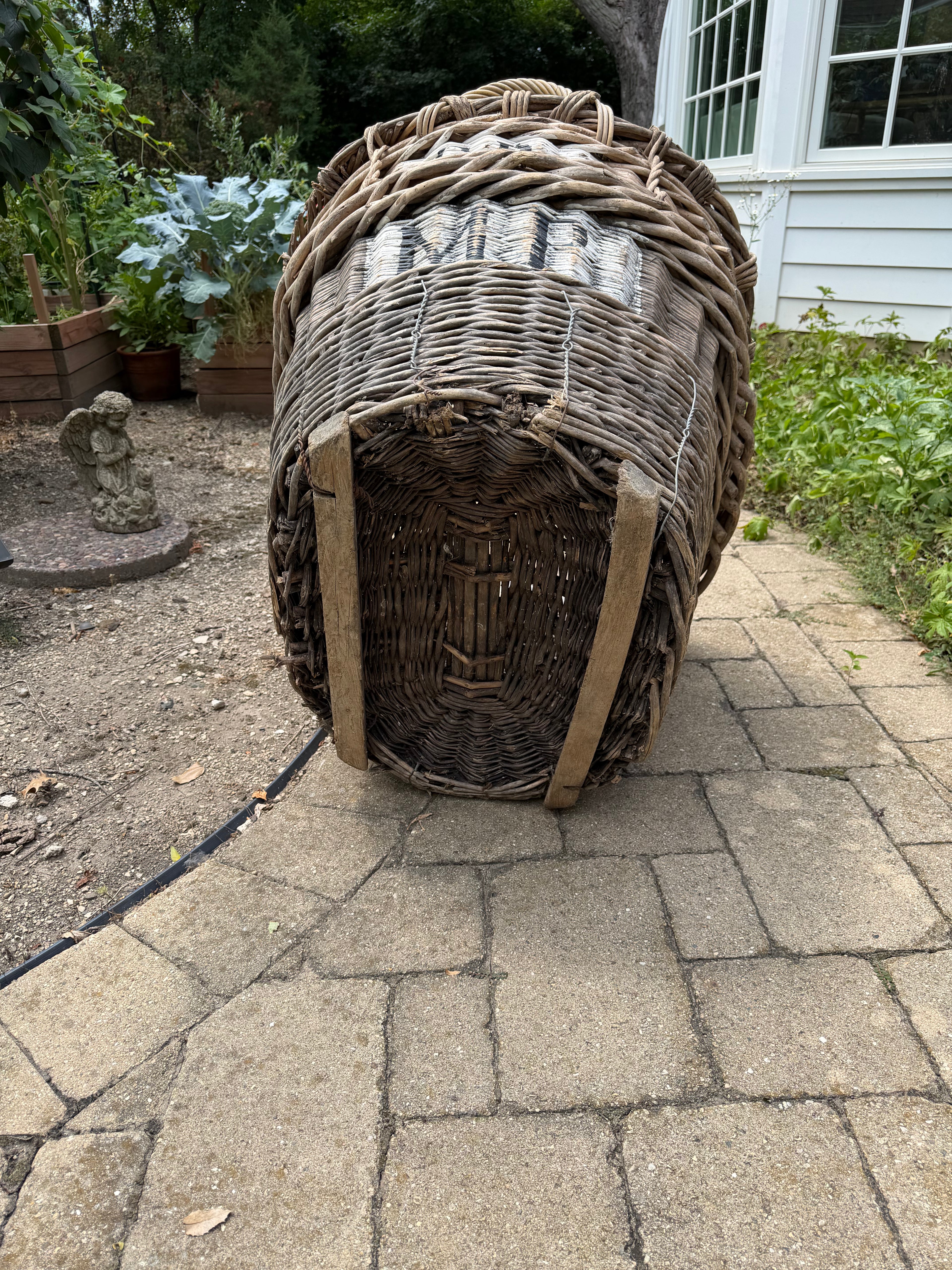 French Champagne Harvest Basket