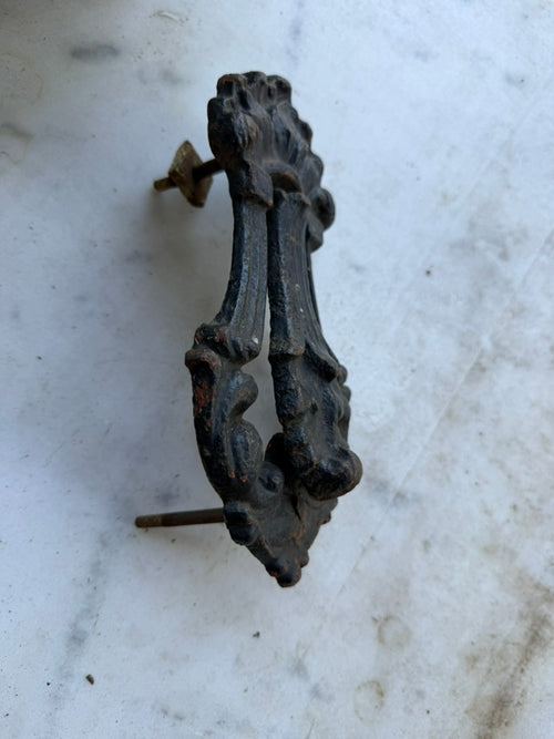 Antique English Cast Iron Door Knocker