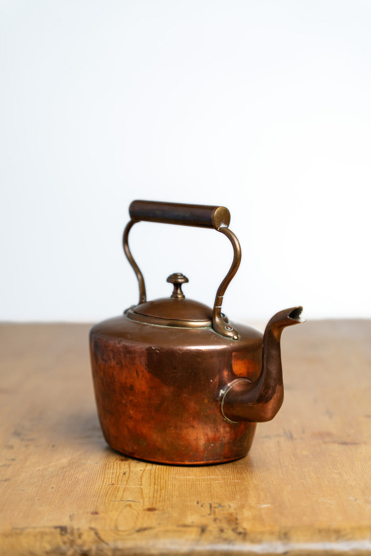 Antique English Copper Kettle