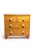 Victorian English Pine Chest of Drawers